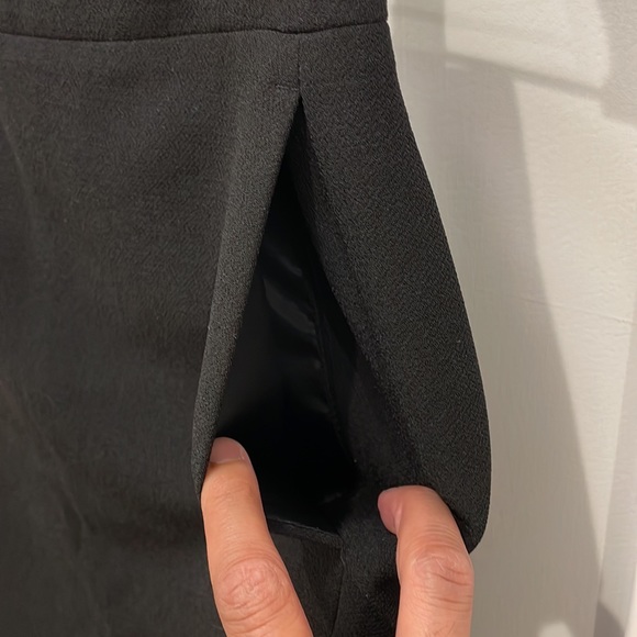 J.Crew Factory Black Pencil Skirt Size 0 NWT - Picture 3 of 8